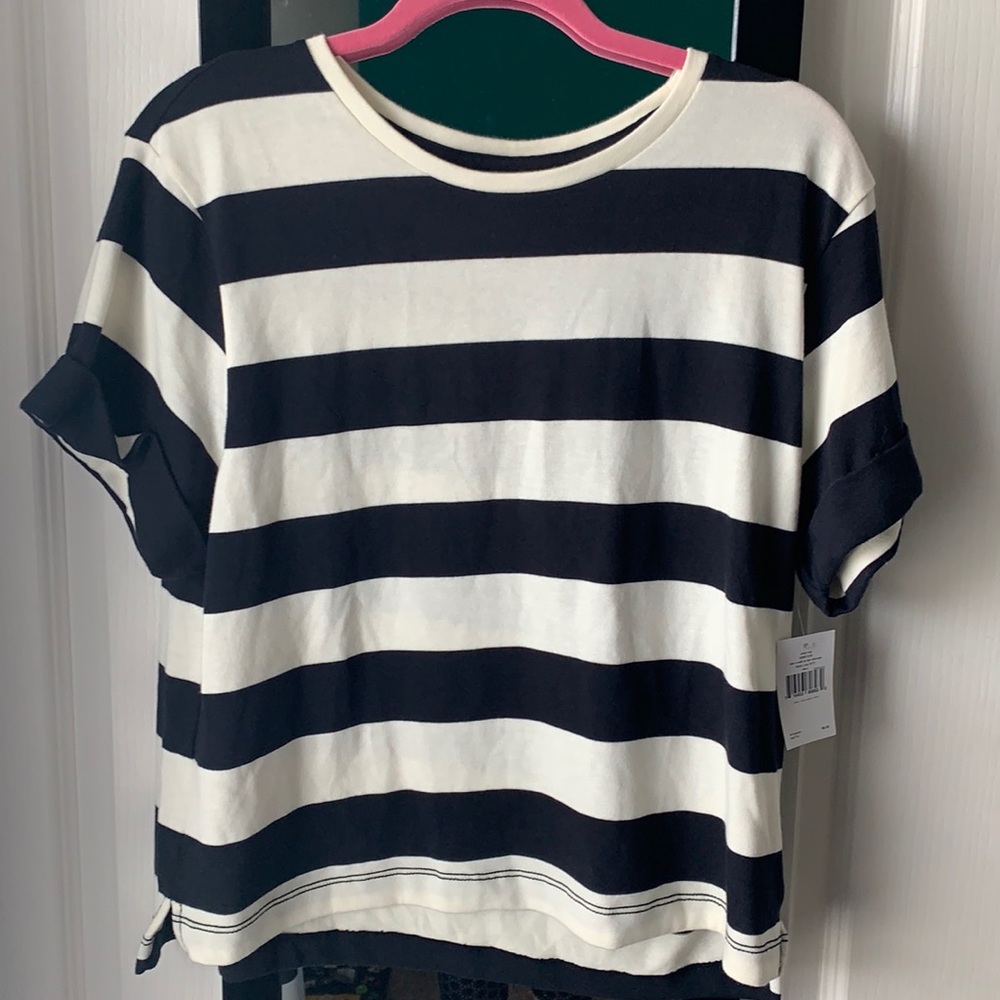 kate spade ♠️ Stripe Top